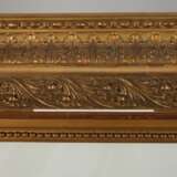 Paar große Goldstuckleisten Spätbiedermeier - photo 4