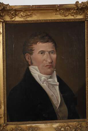 Biedermeier-Goldstuckrahmen - Foto 3