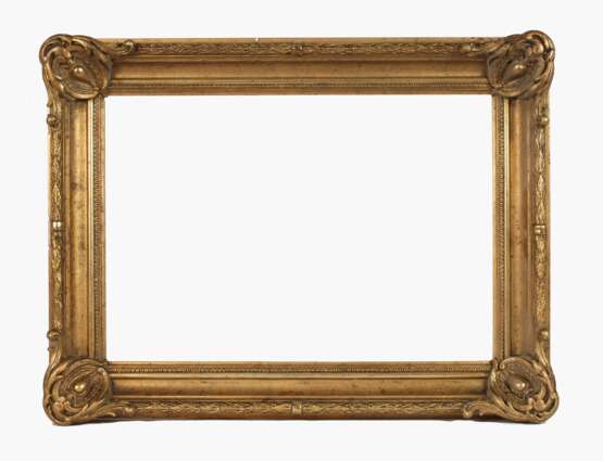 Goldstuckrahmen Spätbiedermeier - Foto 1