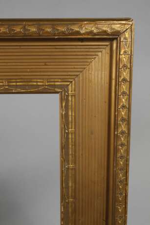 Goldstuckrahmen Jugendstil - photo 2