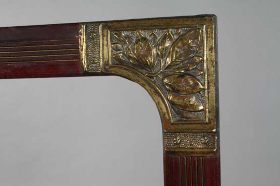 Rahmen mit Messingbeschlägen Jugendstil - photo 2