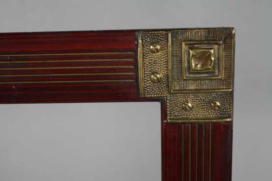 Rahmen mit Messingbeschlägen Jugendstil - photo 3