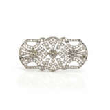 Art deco diamond brooch - photo 1
