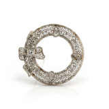 Art deco diamond brooch - photo 1