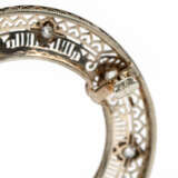 Art deco diamond brooch - photo 3