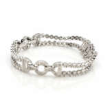 Diamond bracelet in Art Deco style - photo 3