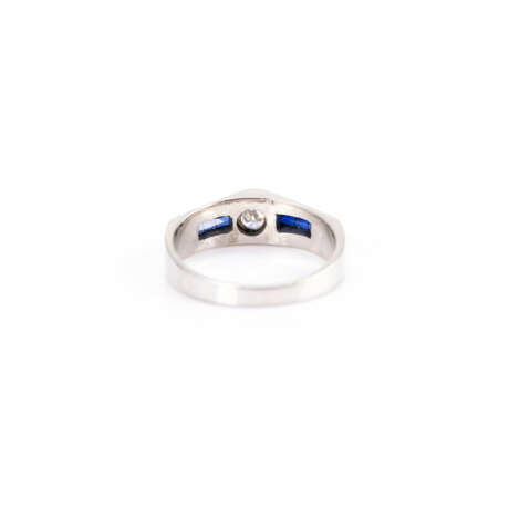 Diamond ring in Art Deco style - фото 4