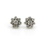 Paar Diamant-Ohrstecker - Foto 1