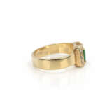 Emerald diamond ring - фото 3