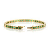 Emerald and diamond bracelet - photo 4