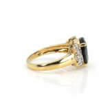 Sapphire diamond ring - photo 3