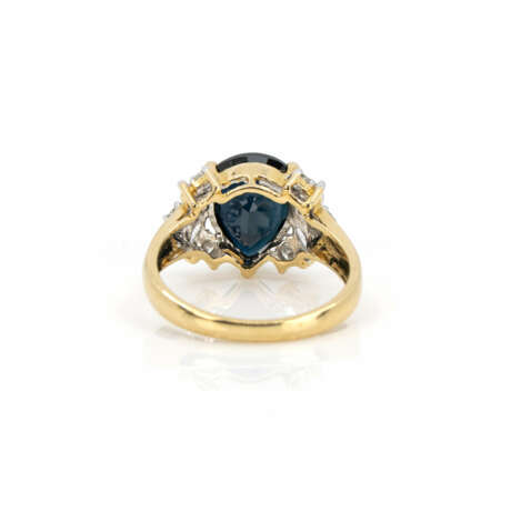 Sapphire diamond ring - photo 4