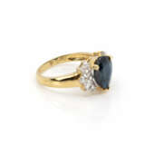 Sapphire diamond ring - photo 5