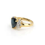 Sapphire diamond ring - photo 6