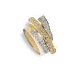 Bicolor diamond ring - photo 1
