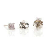 Diamond stud earrings - photo 2