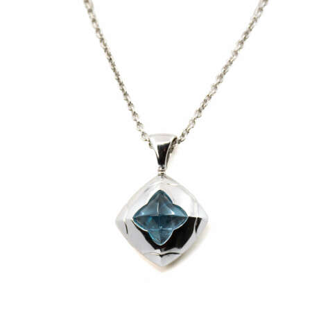 Bulgari blue topaz necklace - photo 1