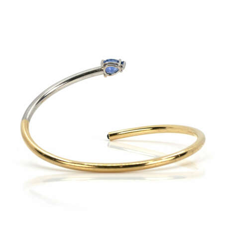 Tanzanite diamond bangle - фото 3
