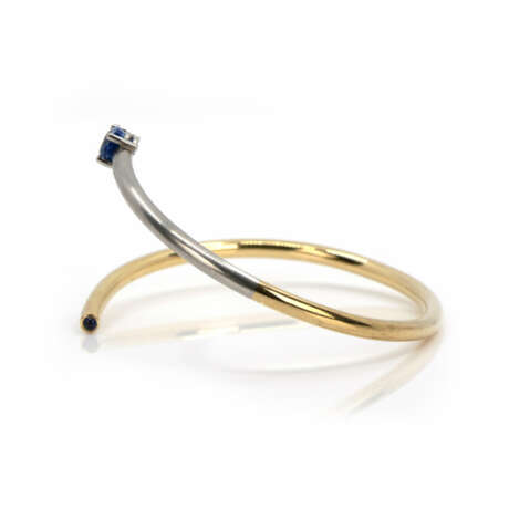 Tanzanite diamond bangle - фото 4