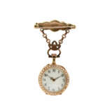 Savonette-Taschenuhr mit Brosche - Foto 2