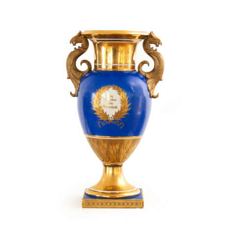 KPM Henkelvase mit Lennep - Remscheid im Dekor - Foto 2