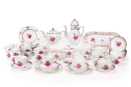 Herend coffee and tea service 'Apponyi purple' - photo 1