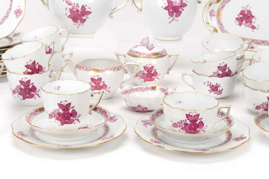 Herend coffee and tea service 'Apponyi purple' - photo 2