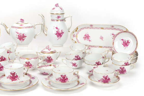 Herend coffee and tea service 'Apponyi purple' - photo 5