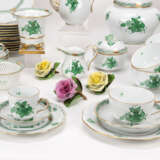Herend dinner and mocha/tea service 'Apponyi green' and 'Fleur des indes green' - photo 3