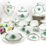 Herend dinner and mocha/tea service 'Apponyi green' and 'Fleur des indes green' - photo 5