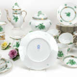 Herend dinner and mocha/tea service 'Apponyi green' and 'Fleur des indes green' - photo 6