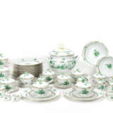 Herend dinner and mocha/tea service 'Apponyi green' and 'Fleur des indes green' - photo 7