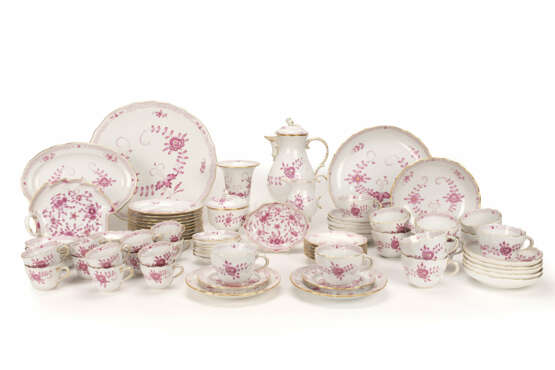 Meissen coffee and mocha service 'Indian Purple' - photo 1