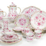 Meissen coffee and mocha service 'Indian purple' rich painting - photo 4