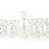 Barovier & Toso set of white and red wine glasses and 1 candlestick 'The Sherry Netherlands' - photo 2