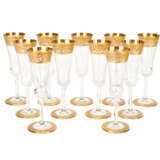 St. Louis Set Champagnerflöten 'Thistle Gold' - Foto 1