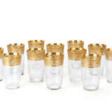 St. Louis set of drinking glasses 'Thistle Gold' - photo 1