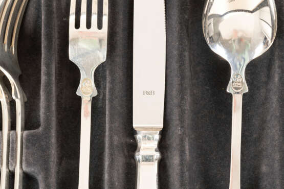 Robbe & Berking silver cutlery set 'Alt-Spaten' for 12 people - photo 5