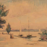 Albert Lebourg (1849 Montfort-sur-Risle - 1928 Rouen) - Foto 1