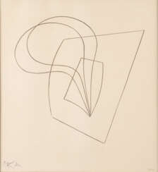 HANS ARP 1886 in Strasbourg in 1966, Basel. WITHOUT A TITLE