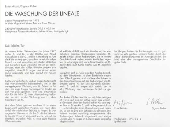 Sigmar Polke (1941 Oels - 2010 Cologne) Ernst Mitzka (1945 Marburg) - photo 2