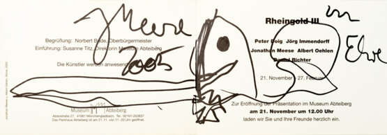 Jonathan Meese (1970 Tokio) (F) - photo 22