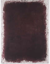 GOTTHARD GRAUBNER 1930 Erlbach - 2013 Neuss. OHNE TITEL (DUNKELVIOLETTES KISSEN)