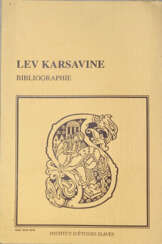 Лев Платонович Карсавин. Библиография = Bibliographie des œuvres de Lev Karsavine / Сост. А.К. Клементьев; предисл. Н.А. Струве.