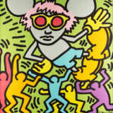 KEITH HARING (NACH) 1958 Kutztown - 1990 New York. ANDY MOUSE - Foto 1