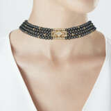 VAN CLEEF & ARPELS HEMATITE AND DIAMOND CHOKER - photo 2