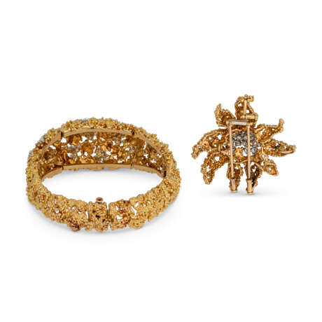 BOUCHERON GROUP OF DIAMOND AND GOLD JEWELLERY - Foto 3