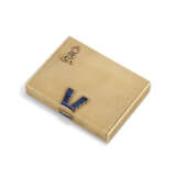 CARTIER RETRO SAPPHIRE POWDER COMPACT - фото 1