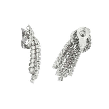 M. GÉRARD DIAMOND EARCLIPS - photo 3