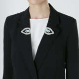 MID-20TH CENTURY PAIR OF TURQUOISE AND DIAMOND CLIP-BROOCHES MOUNTED BY CARTIER - photo 2